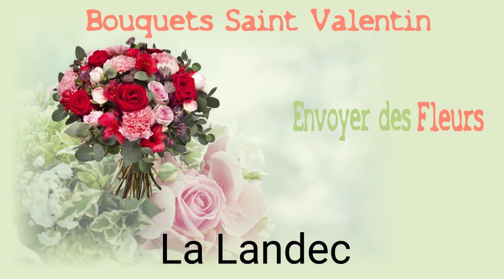 Roses de Saint-Valentin livrées à La Landec